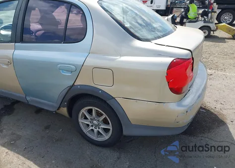 2000 Toyota Echo from USA, damaged, VIN JTDBT1230Y0074656